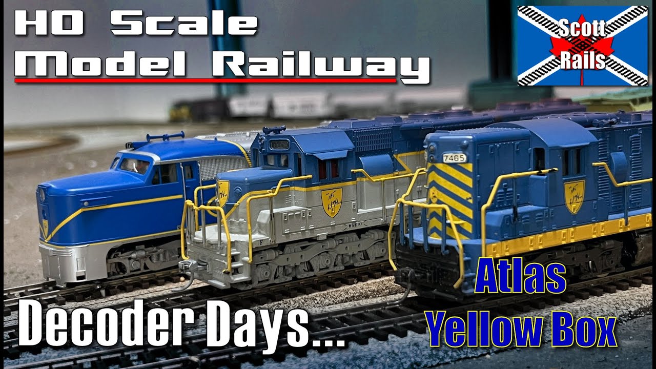 DCC Decoder Installation On An Atlas Yellow Box Diesel Locomotive