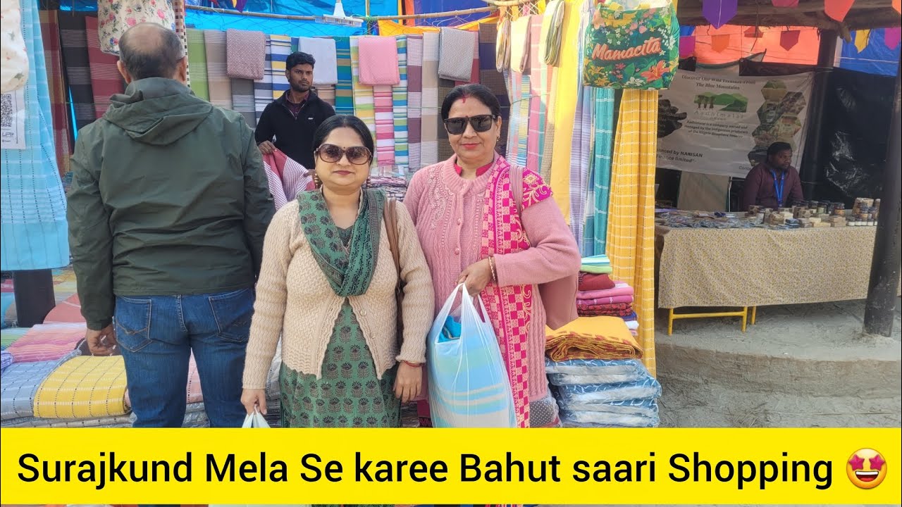 Surajkund Mela Se Karee Bahut saari Shopping | Vlog 260 |We Rawat Family