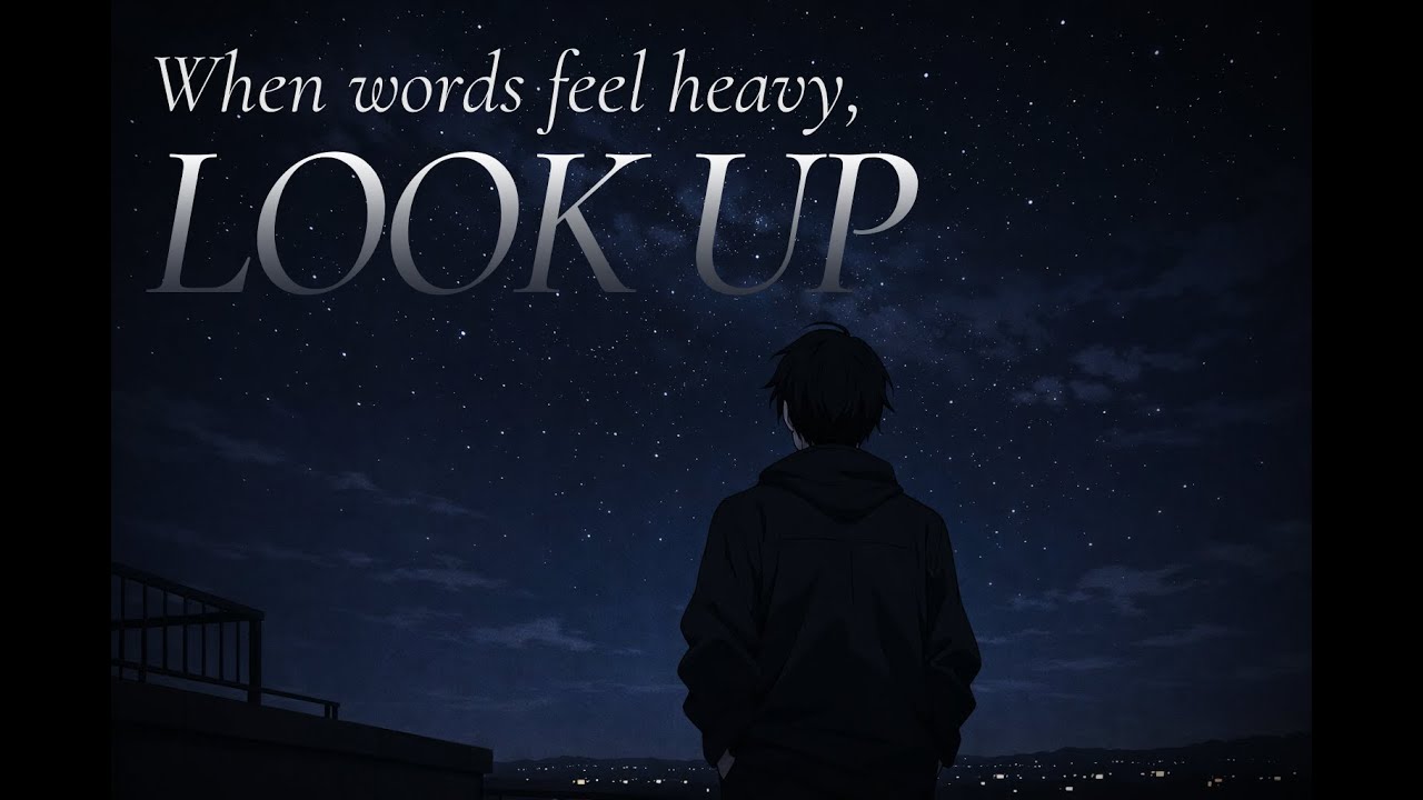 The sky listens when you don’t speak.