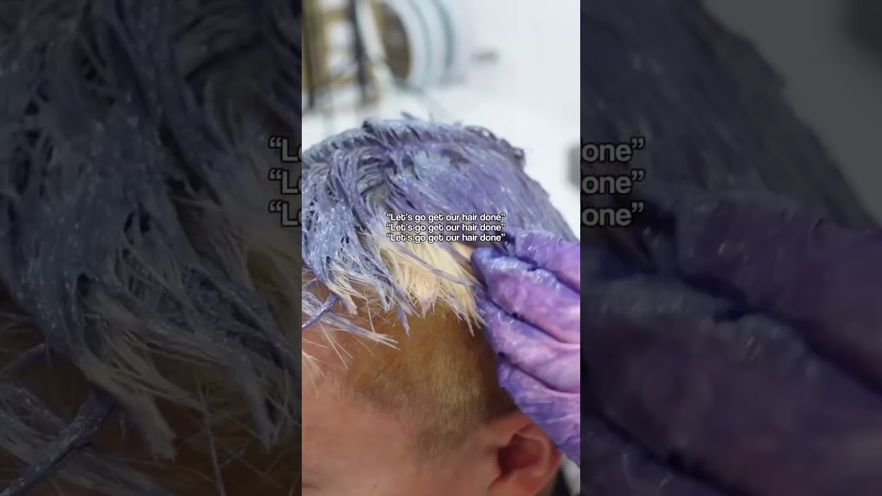 Let's get our hair done 😤🌈 #sgsalon #qwerkycolour #directdye #semipermanenthairdyes