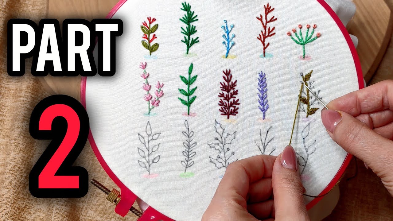 I started from zero with these exercises, and you can become amazing too ✨ #embroiderydesigns 