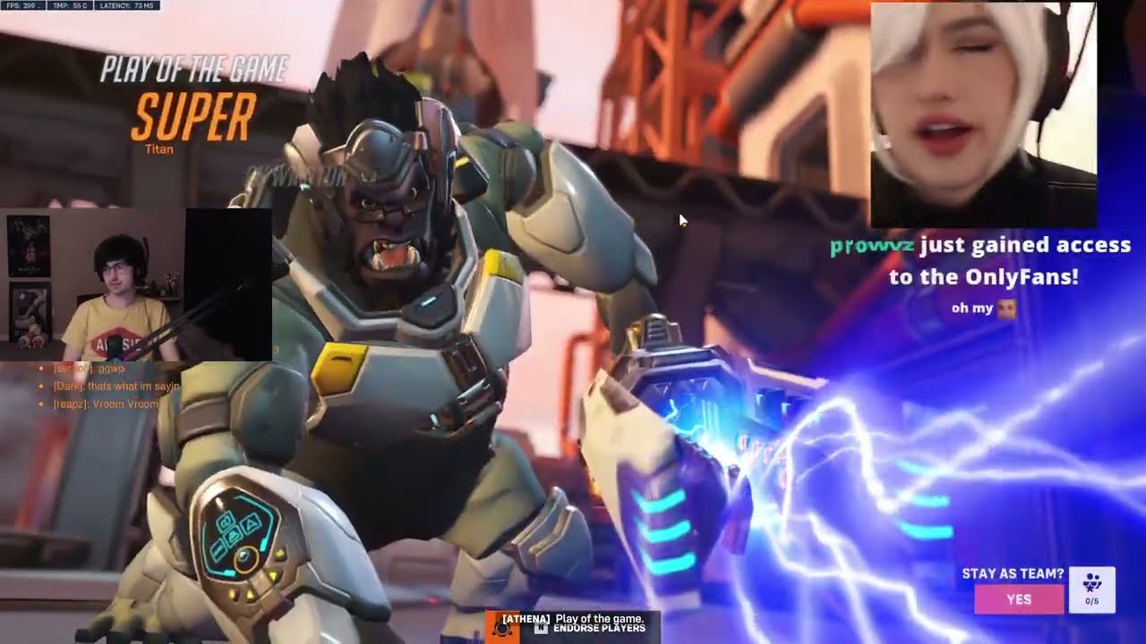 18K DMG! POTG! 30 - 4 K/D! SUPER WINSTON GAMEPLAY OVERWATCH 2 SEASON 10 TOP 500