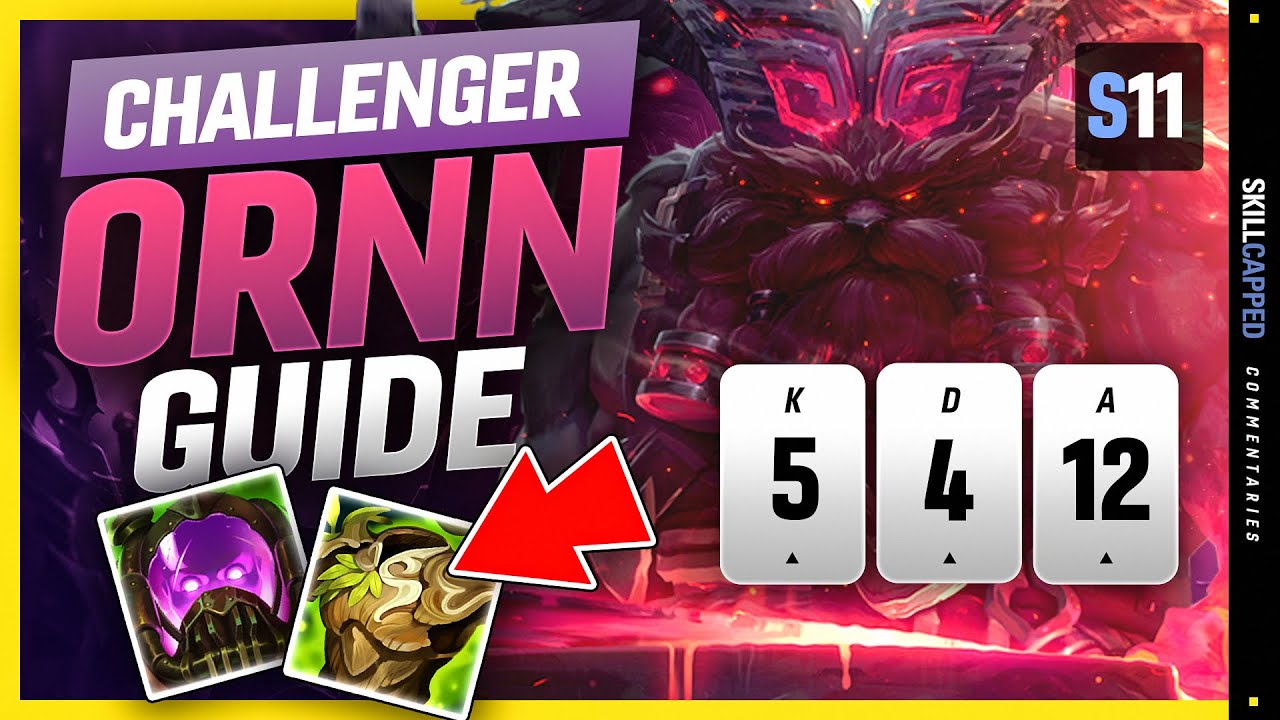CHALLENGER Ornn SOLO CARRY Guide Season 11 - How To Play Ornn & HARD CARRY In Season 11