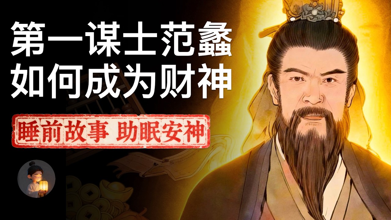 越国第一谋士范蠡：怎么成为过年必拜的财神爷？| 睡前故事，安神助眠