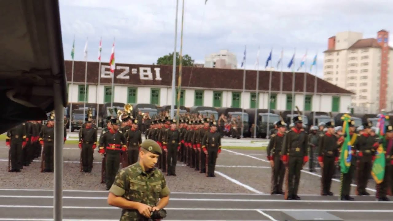 Joinville/SC: Sandro Emílio Dureck, Tenente-coronel - 62 BI - 01