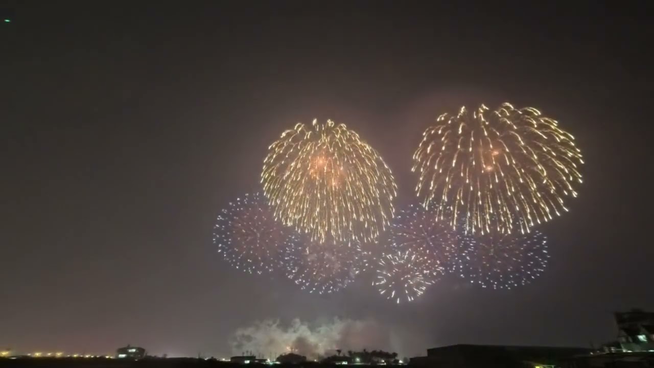 2026年正統鹿耳門聖母廟元宵煙火第一場高空煙火