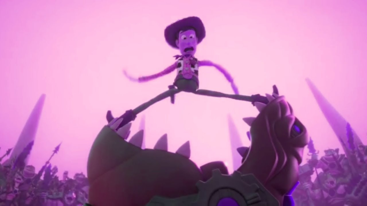 Toy story-Woody versus monster /Sparta (Inspired by klasky csupo effects)