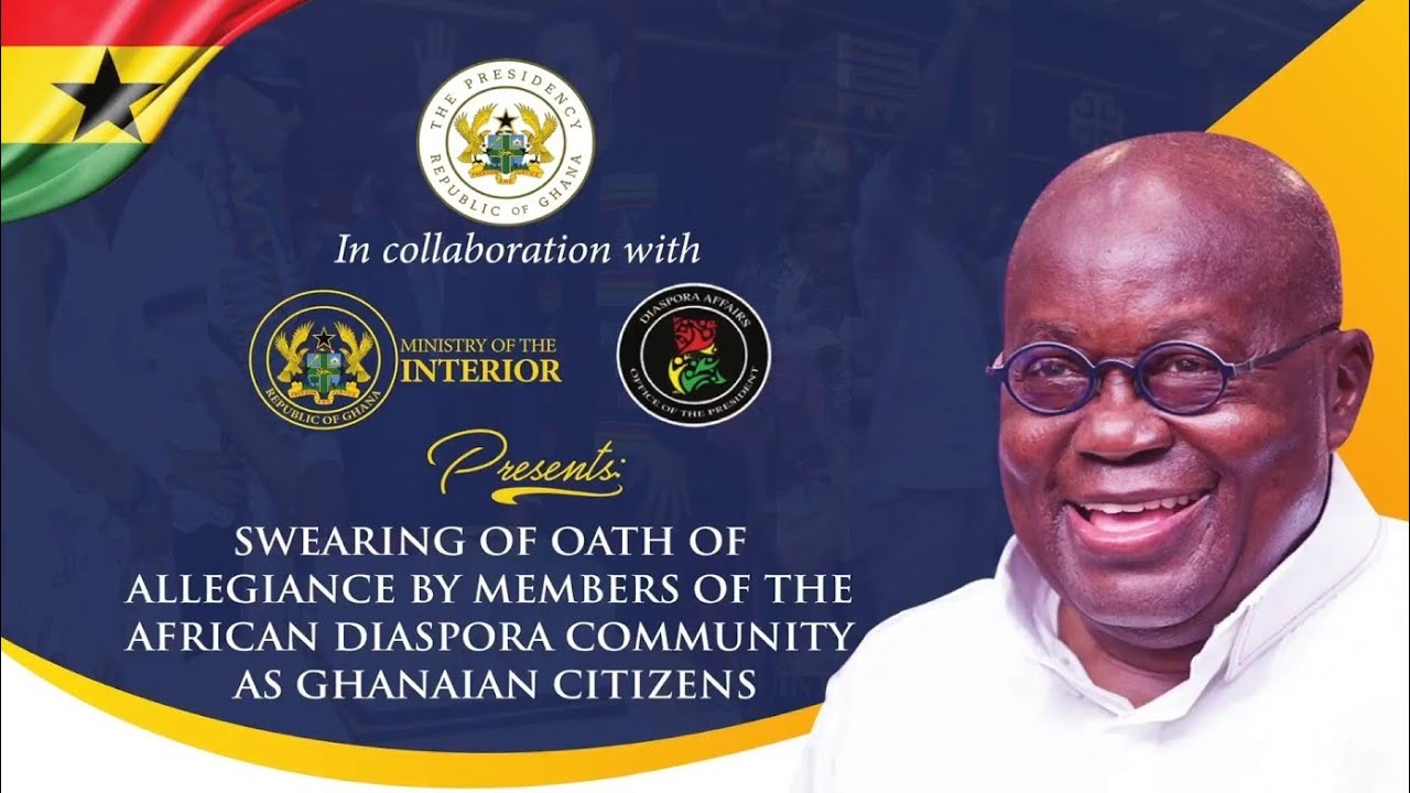 A Historic Moment: 524 African Diaspora Receive Citizenship in Ghana