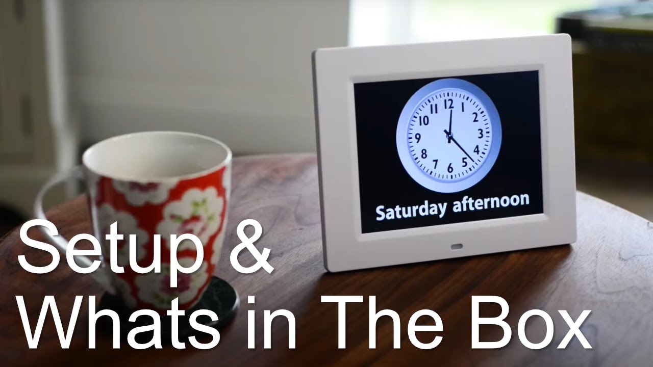 Rosebud Reminder Clock - Setup & Whats in The Box