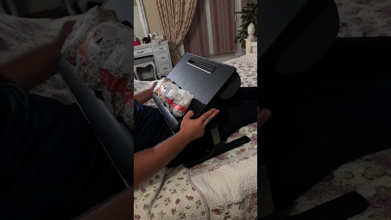 FoldWise Adjustable Lap Desk: Best Laptop Table for Bed, Sofa, and Chair Comfort