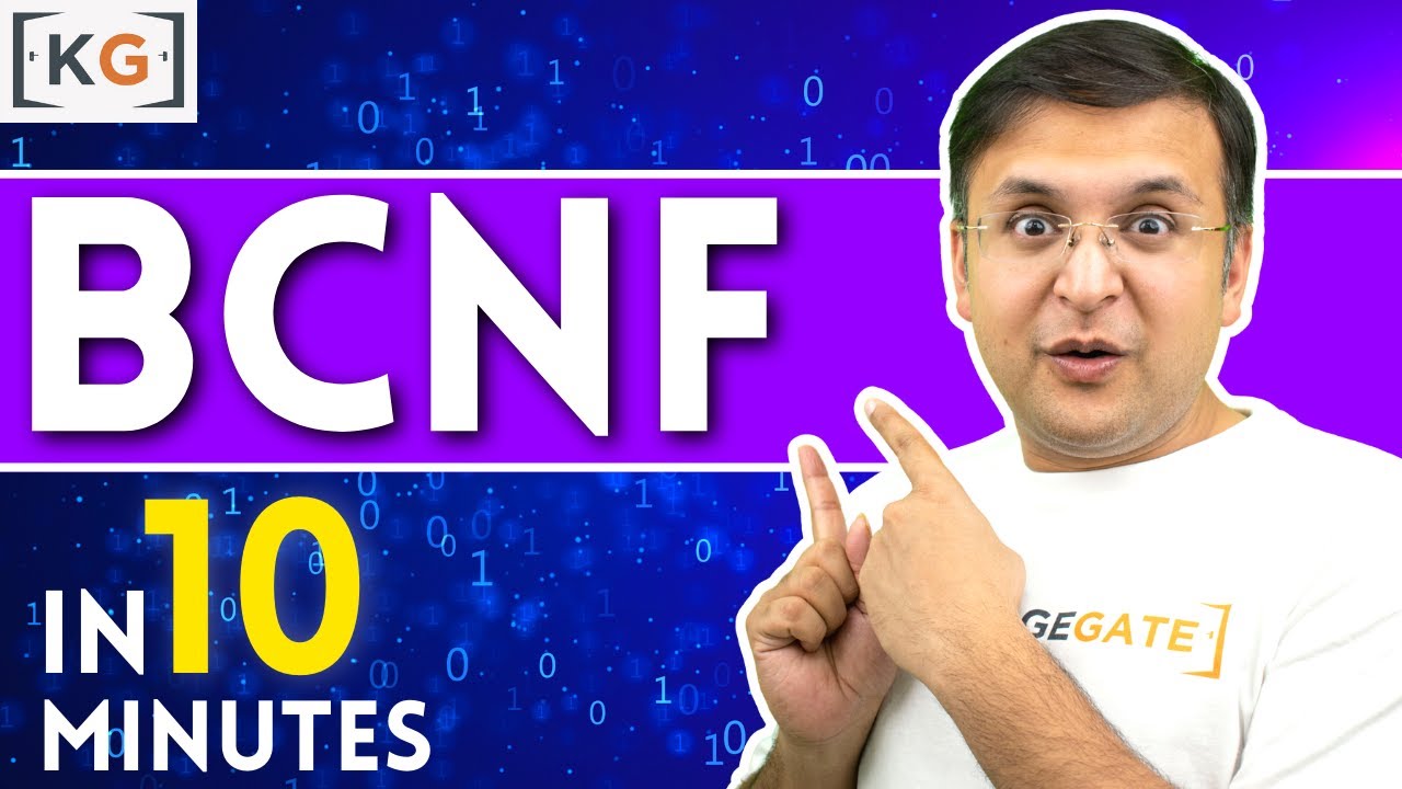 4.11 BCNF Boyce Codd Normal Form