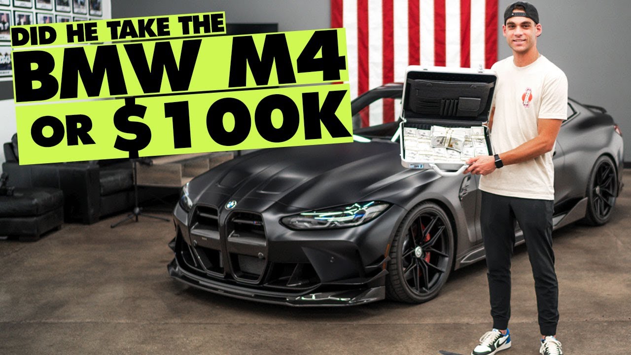 DID HE TAKE THE M4 + $40K OR THE $100,000? | TUNER CULT GIVEAWAY WINNER 42