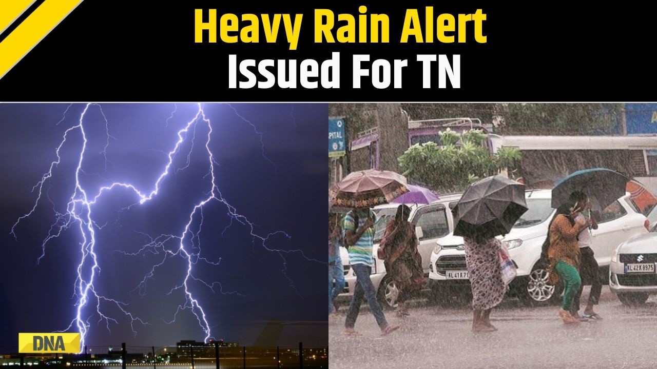 Weather Alert: Heavy Rain Warning For Five Tamil Nadu Districts; Week-Long Showers Likely