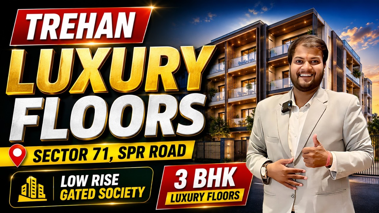 Trehan Luxury Floors Sector 71 Low Rise Gated Society SPR Road