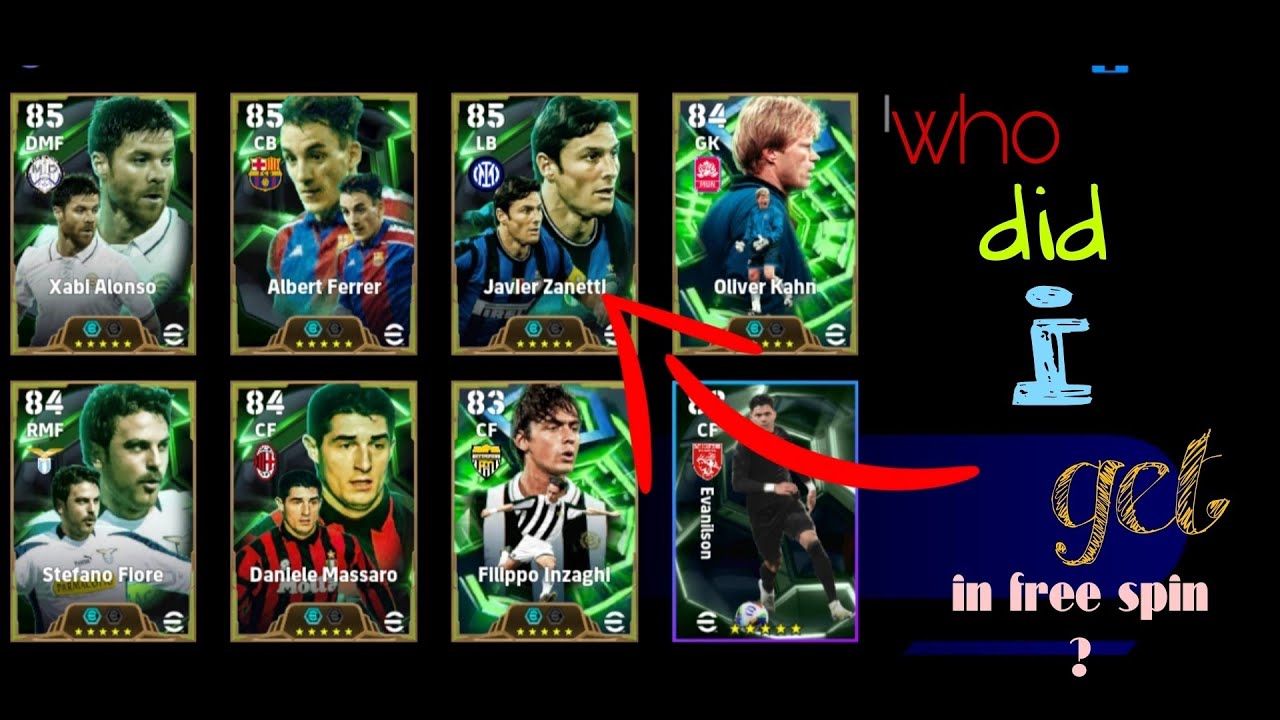 Who did I get in free spin ? Who did I select from selection token ? #efootball #viralvideo #pes