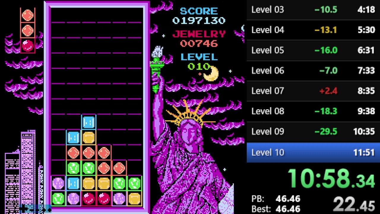 Magic Jewelry - 10 levels speedrun - 11:21:81