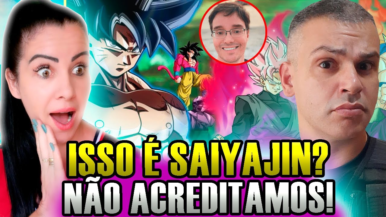 POLICIAL E MÃE CRENTE REACT EPICO! TODAS AS TRANSFORMAÇÕES SAIYAJINS ATÉ HOJE ei nerd