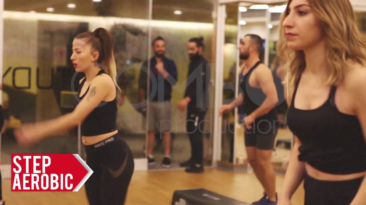 Club Marduk Step Aerobic Dersi │ Combo Production