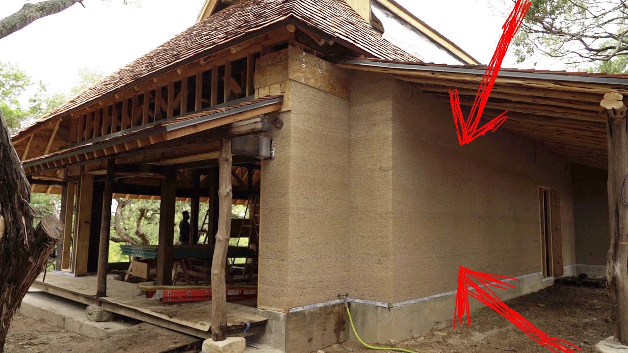 Hemp Concrete Walls (R30 + Fireproof) - You Won't Believe How They Built This House!