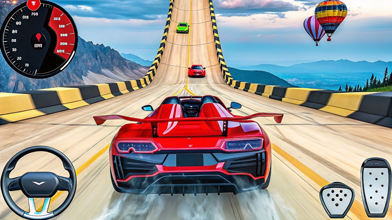 Extreme GT Car Stunt Driver: High Speed Mega Ramp Master Mobil Android GamePlay #2