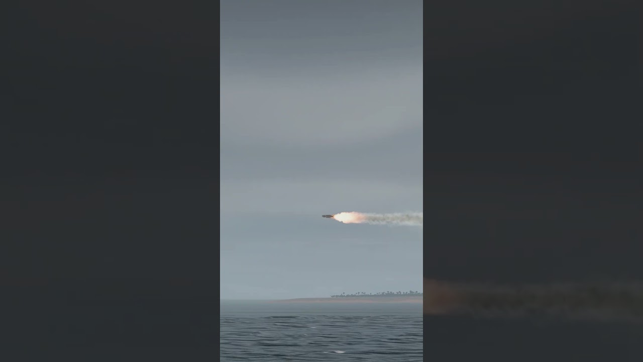 Warship Unleashes a Massive Missile Attack in the Open Sea!