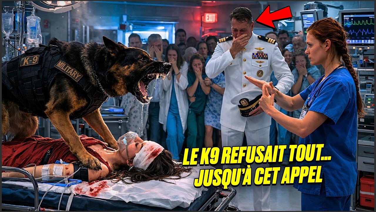 Le K9 protégeait la fille du capitaine SEAL — mais l’infirmière connaissait son indicatif