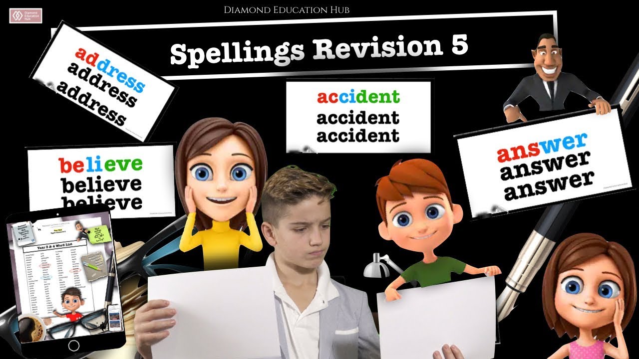 Spelling Ideas || Learning How to Spell || Diamond Education Hub