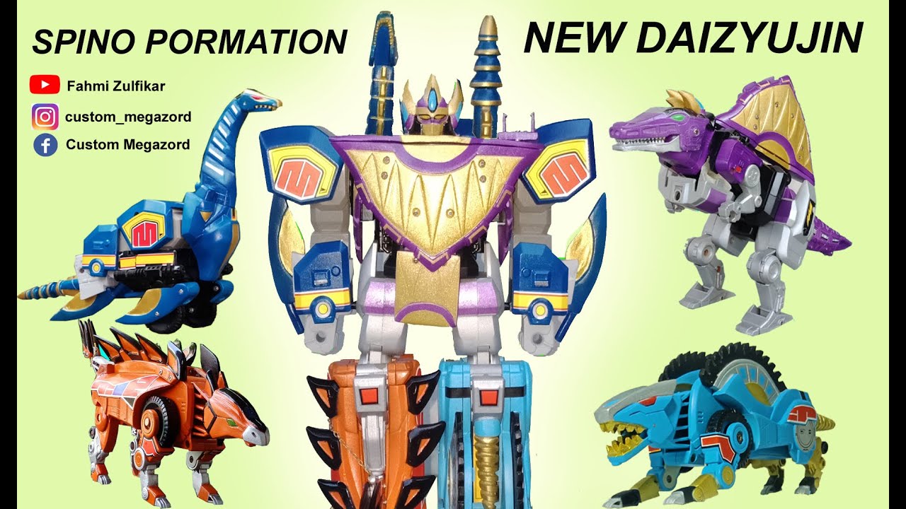 DX MMPR  SPINO Daizyujin Kyouryuu Sentai Zyuranger / Mighty Morpin Power Rangers