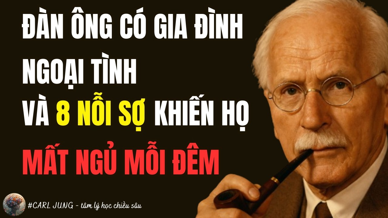 Carl Jung | Đàn Ông Có Gia Đình Sợ Gì Nhất Khi Ngoại Tình, 8 Nỗi Sợ Âm Thầm Bào Mòn Họ