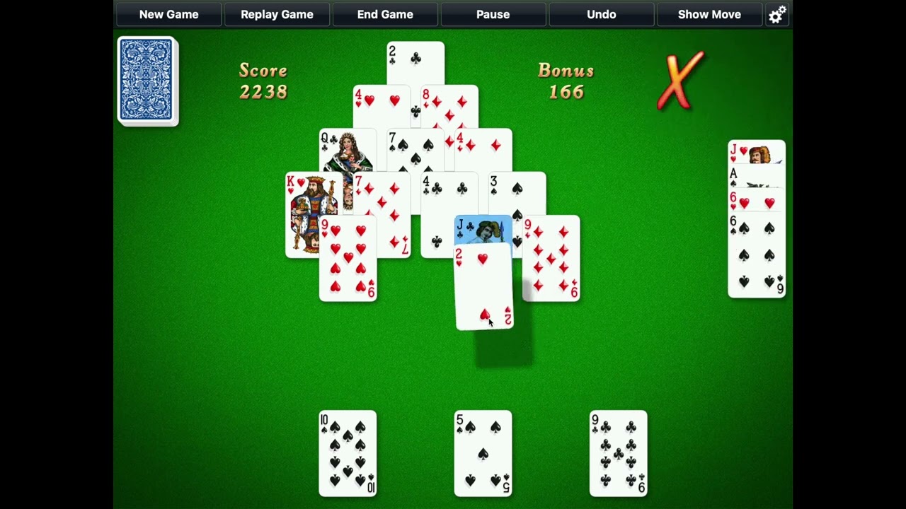 Solitaire City (Mac Version) - Pyramid Longplay - Rule: 2