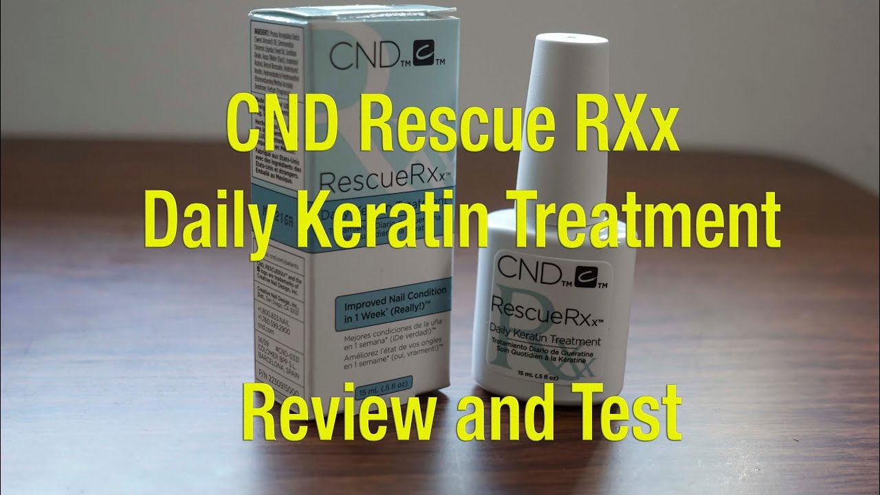 CND Rescue Rxx Nail Review and Test