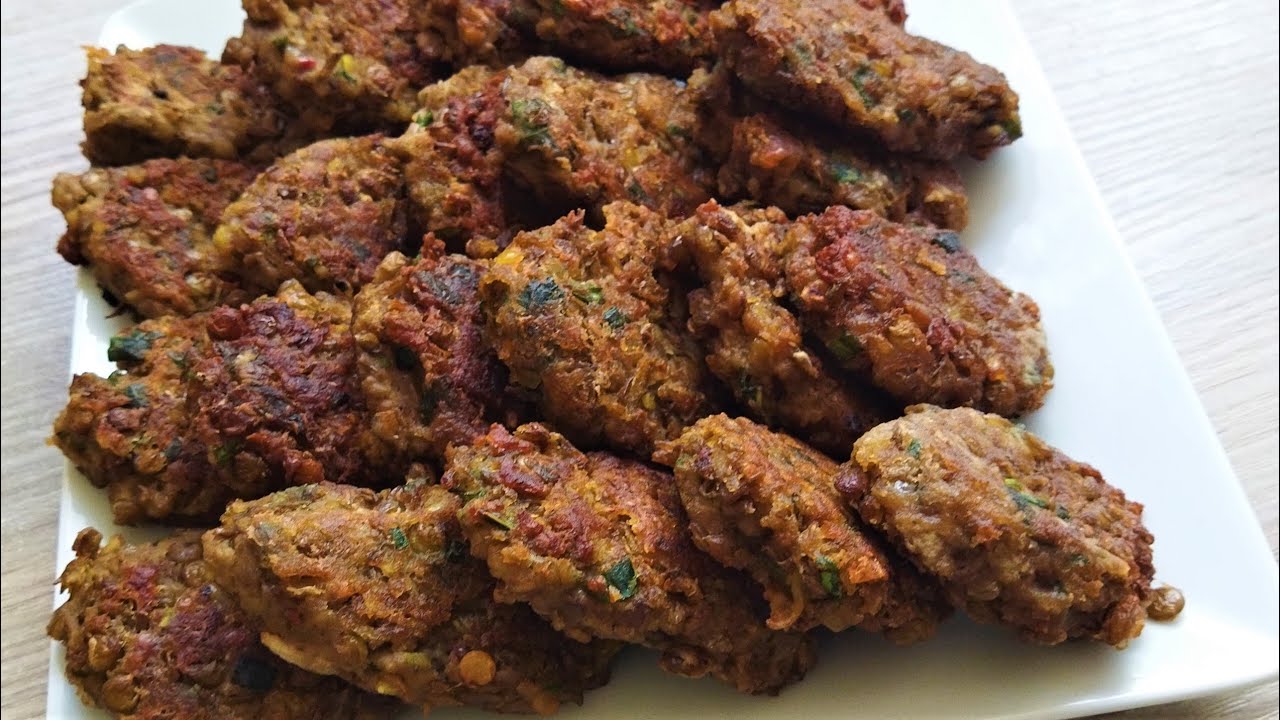 В этих фрикадельках нет мяса! Постные фрикадельки из зелёной чечевицы
