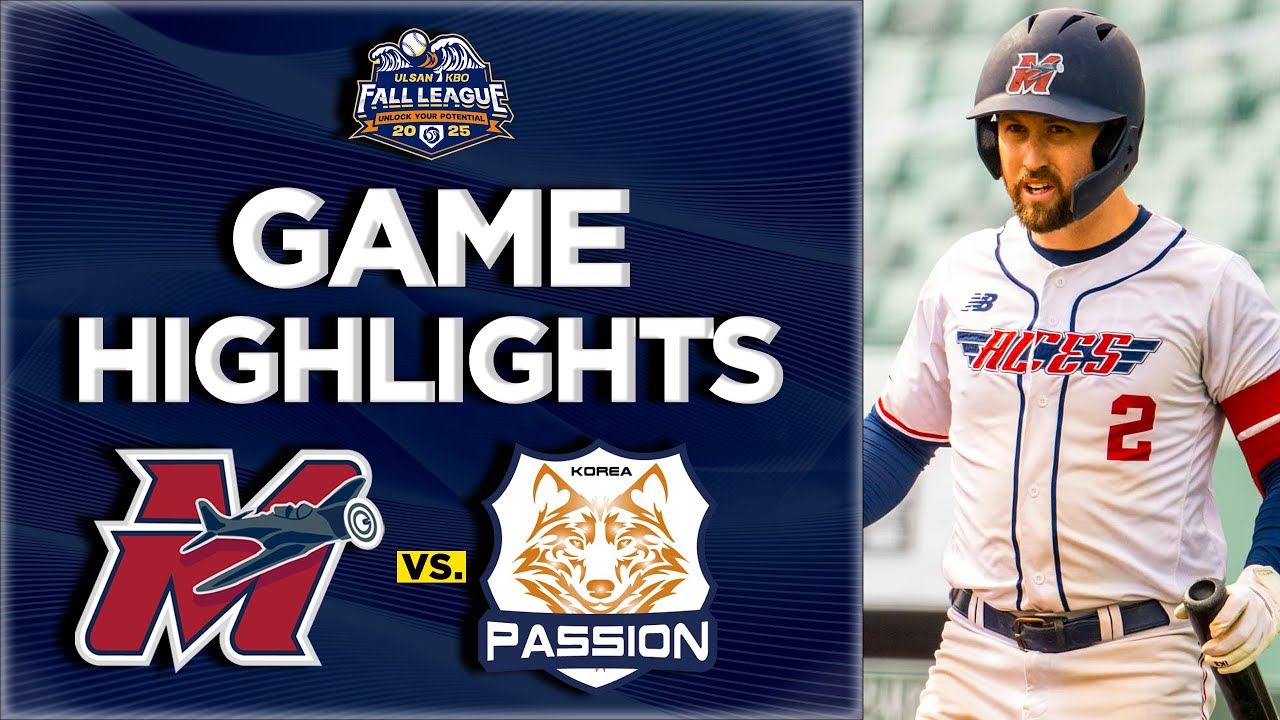 KBO Fall League Game Highlights | Melbourne Aces v Korea Passion