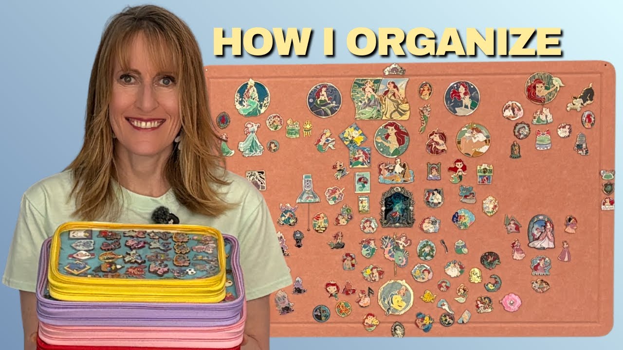 My Tricks to Organize Disney Pins Before Your Collection Gets Out of Hand ~ Collab Style