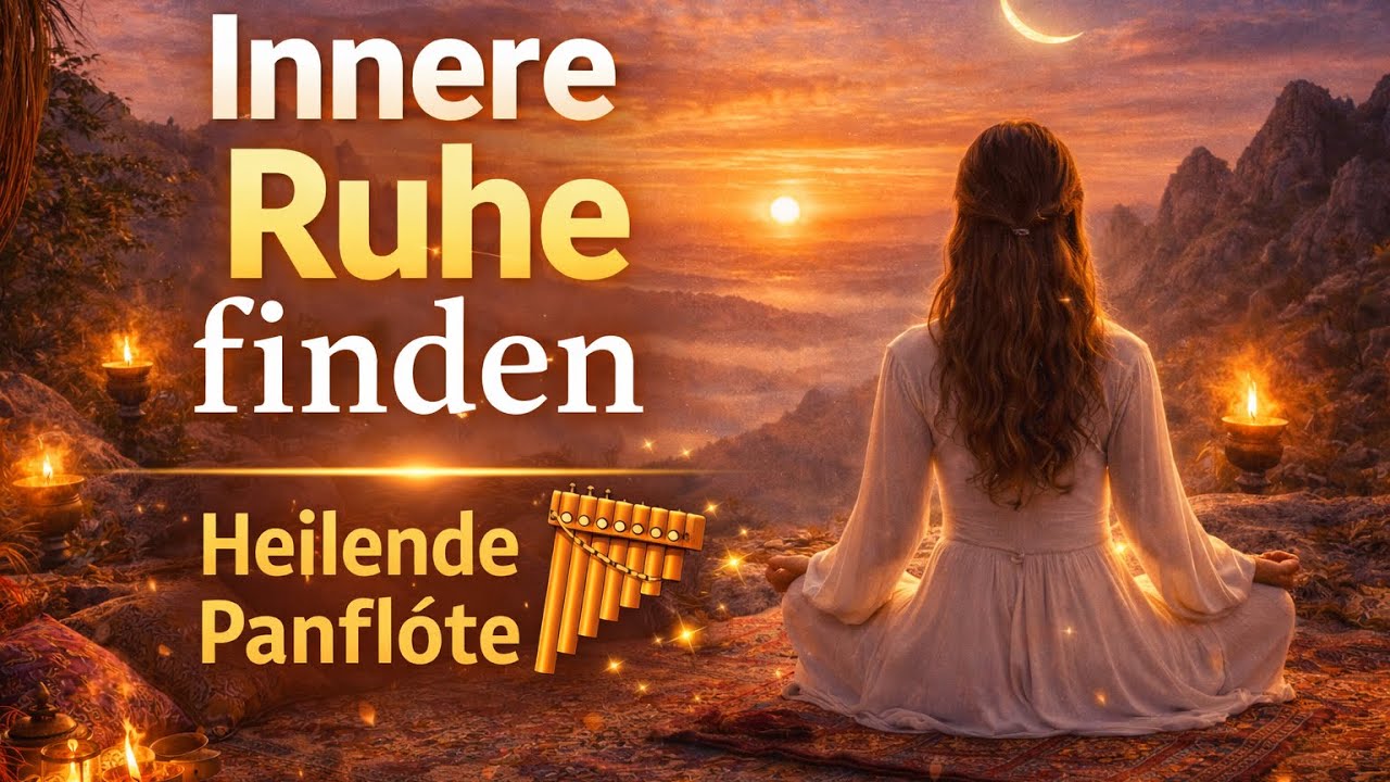 Heilende Panflöte für innere Ruhe ✨ Meditation in den Bergen