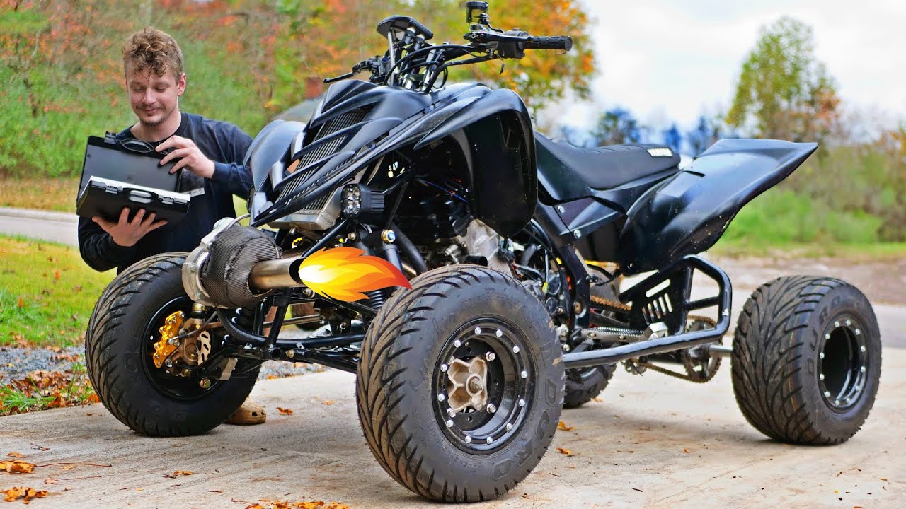 Turbo Busa swapped Raptor gets 2 Step, Long travel and street legal?