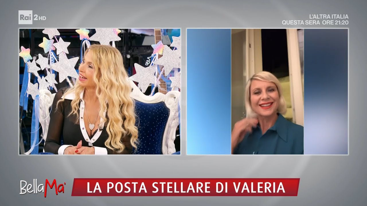 I consigli stellari di Valeria Marini a Antonella Elia - BellaMa' 10/10/2024