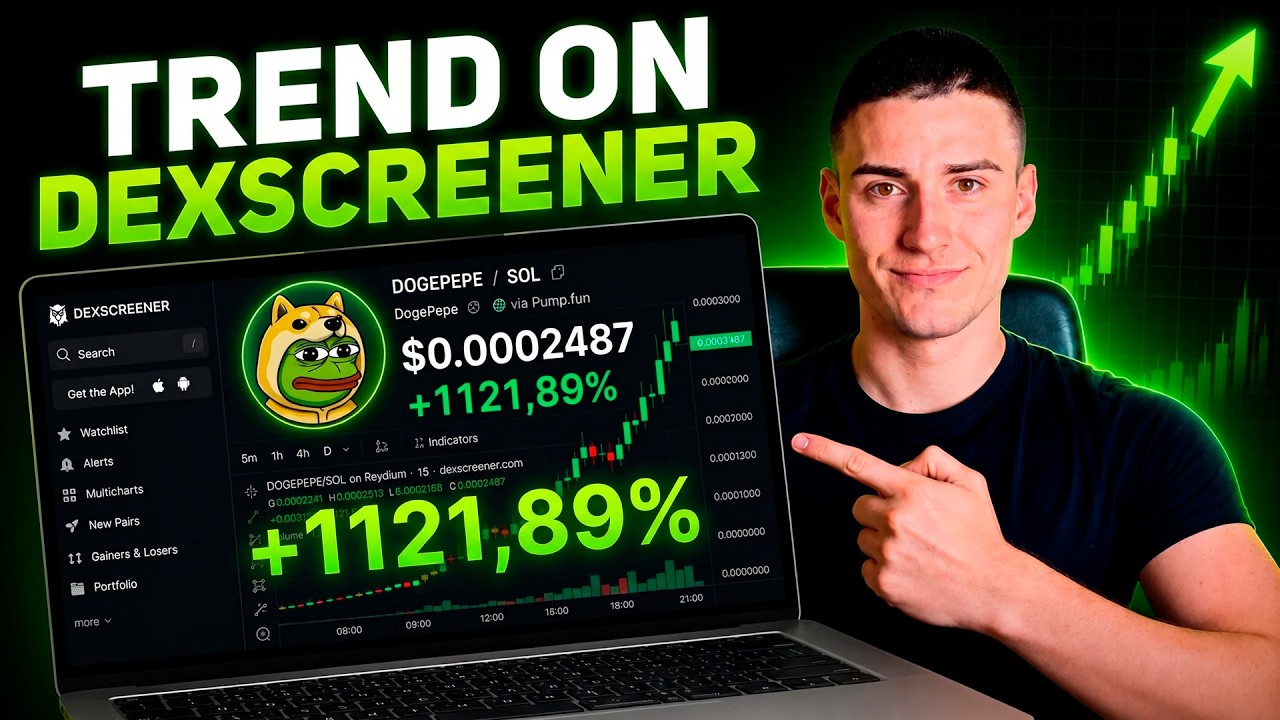 How to Trend on DEX Screener: Get Your Token to TOP 1 on DEX Screener!