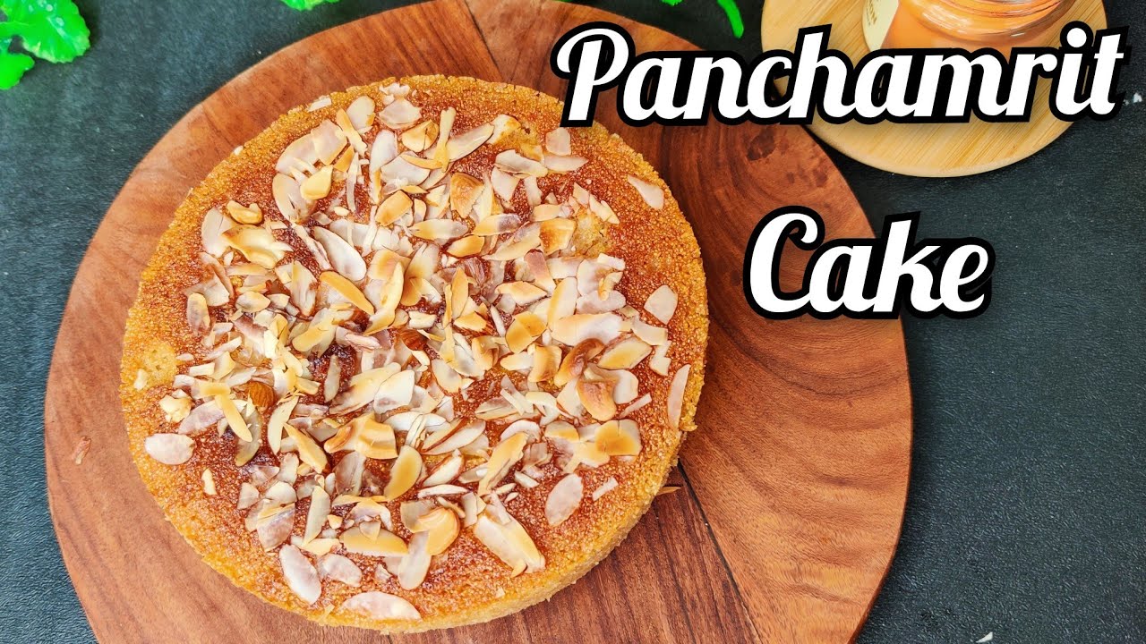 Panchamrit Cake Recipe // Suji (Semolina ) Cake