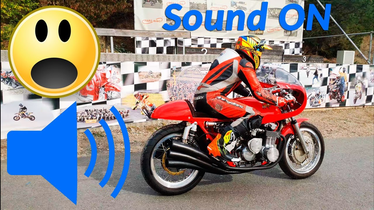 Benelli SEI 750 Soundcheck on Racetrack