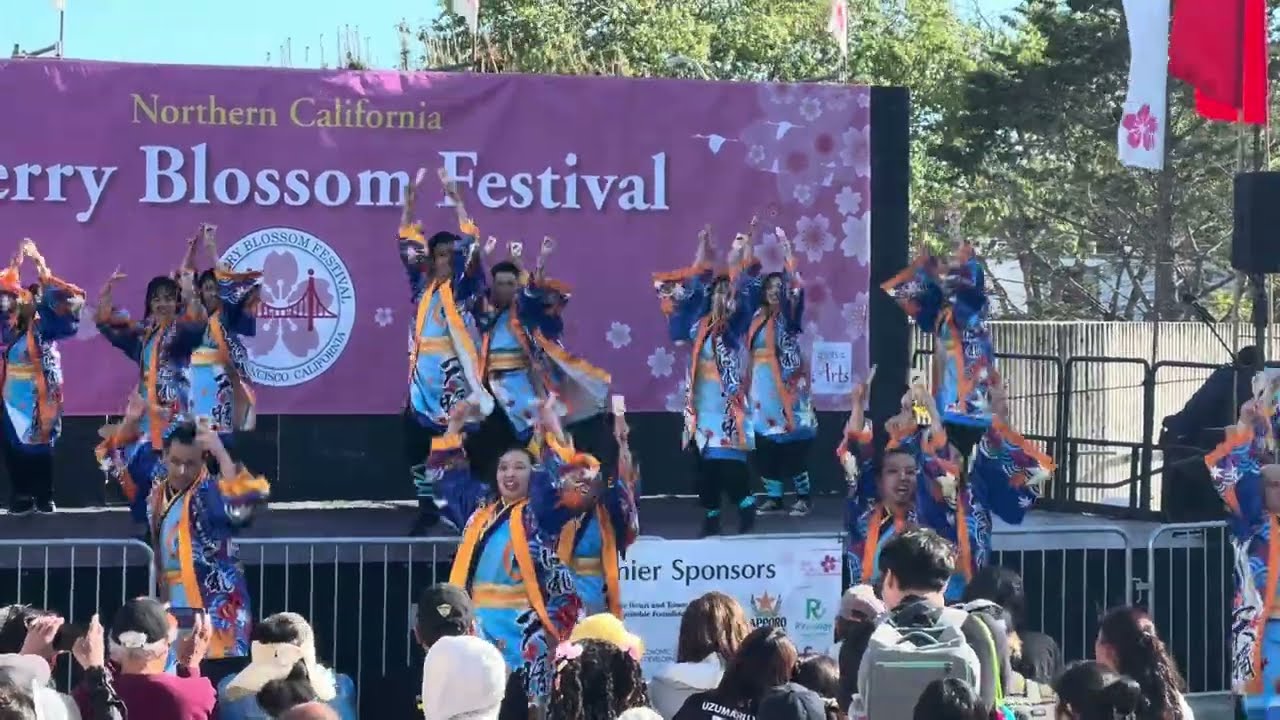 Northern California Cherry Blossom Festival【咲かせや咲かせ sakaseya sakase】APPARE Yosakoi Vancouver