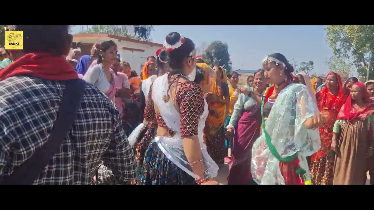 Super-hit Tharu wedding Bend Baja Dance with Banke Tharu Community, Banke Bardiya Epic- 2