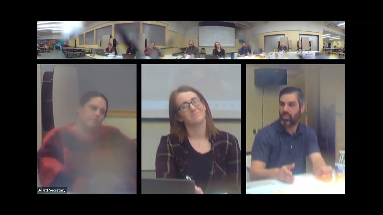 January 7th 2026 School Board Meeting