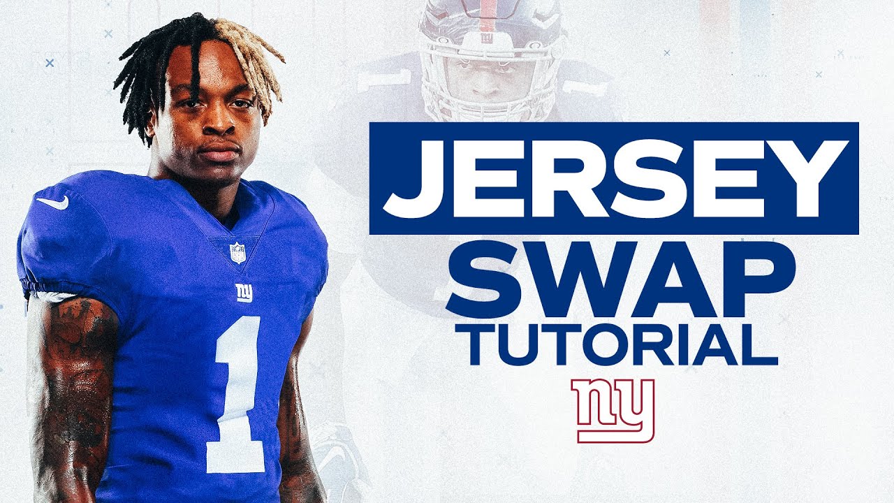 How to Swap NFL Jerseys in Photoshop | STEP-BY-STEP Guide 👀