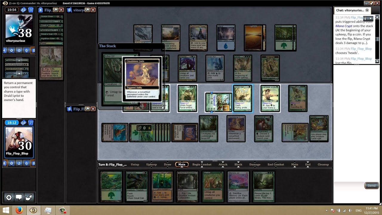 MTGO Commander   Seton, Krosan Protector vs Rubinia, Soulsinger