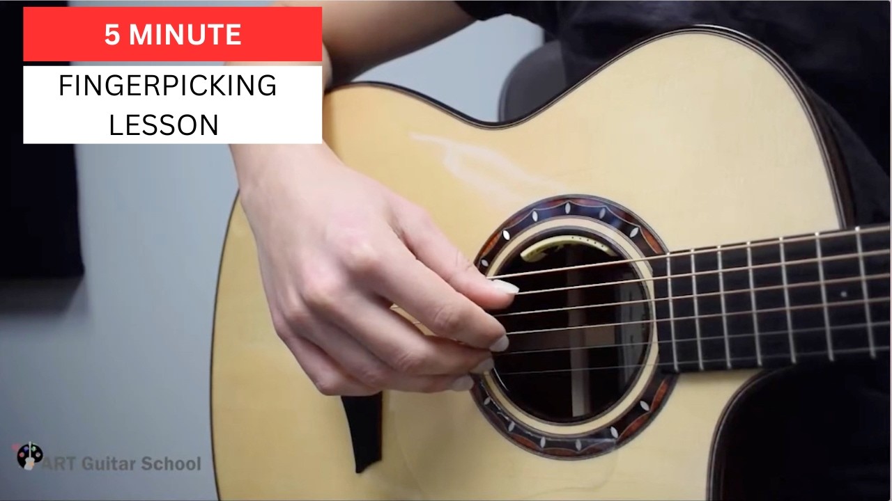 5 MIN Fingerpicking Guitar Lesson