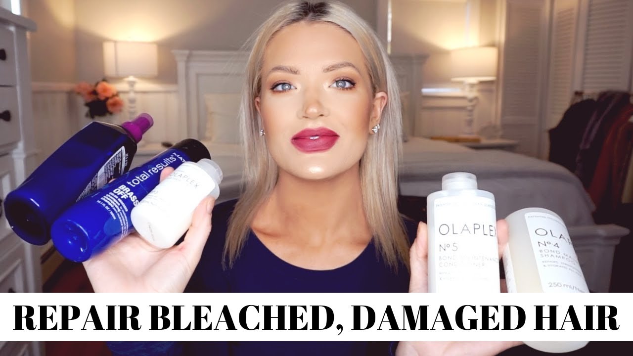 HOW TO REPAIR BLEACHED, DAMAGED HAIR & KEEP THE BRASSINESS OUT | Isabel Galvin