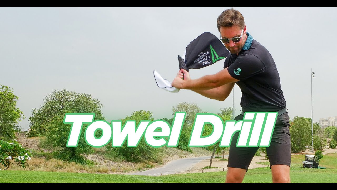 Towel drill to build clubface stability, initiate shoulder loading and more | by Stephen Deane