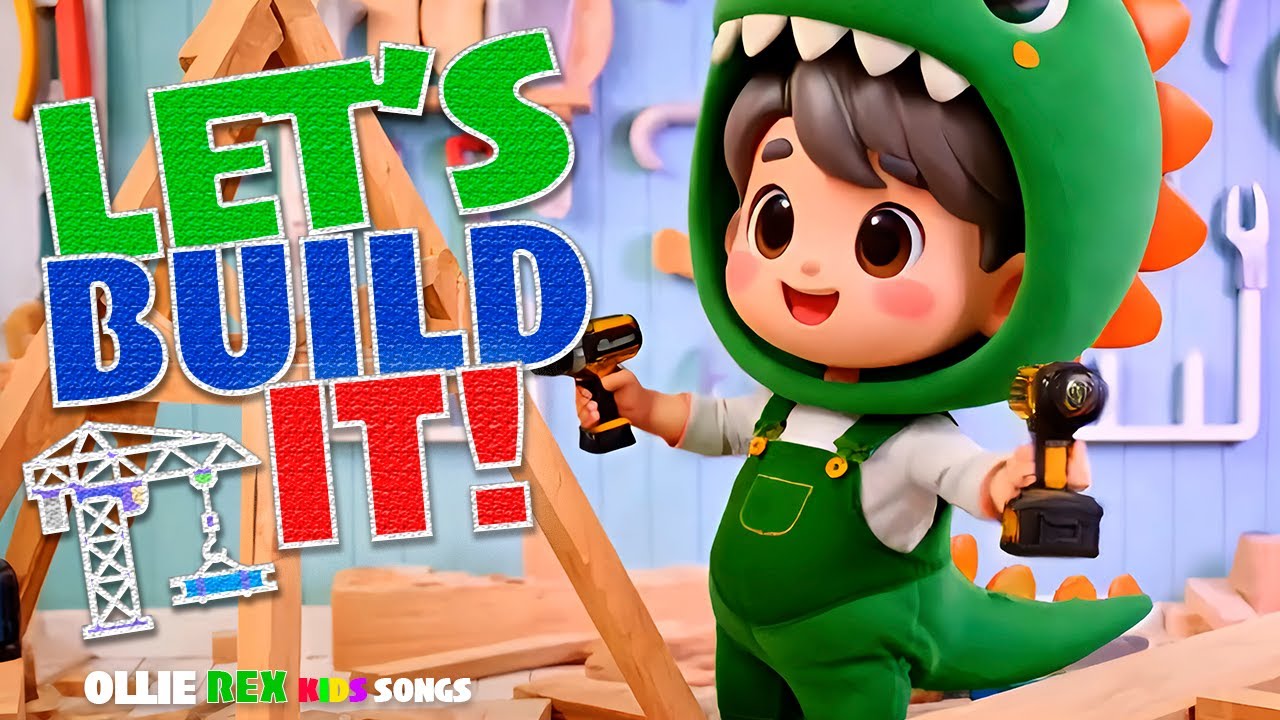 Build It Up! 🏗️ | Fun & Educational Kids Song About Engineering and Building!