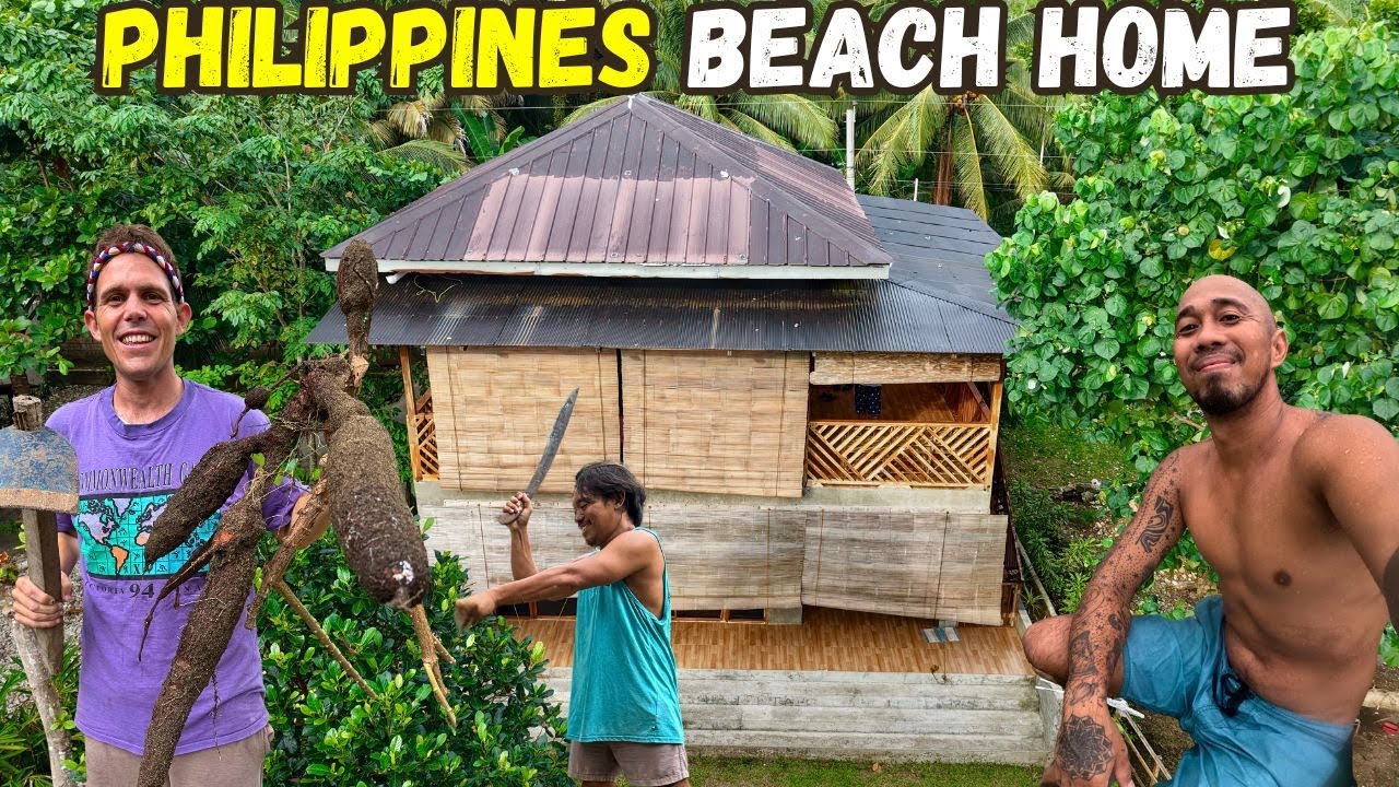 PHILIPPINES BEACH HOME - Digging Up Our Land In Davao (EcoFlow Delta 3)